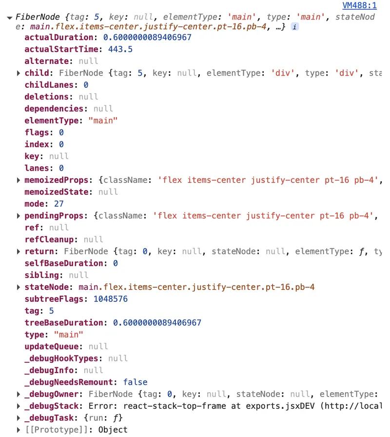 Example of a fiber node